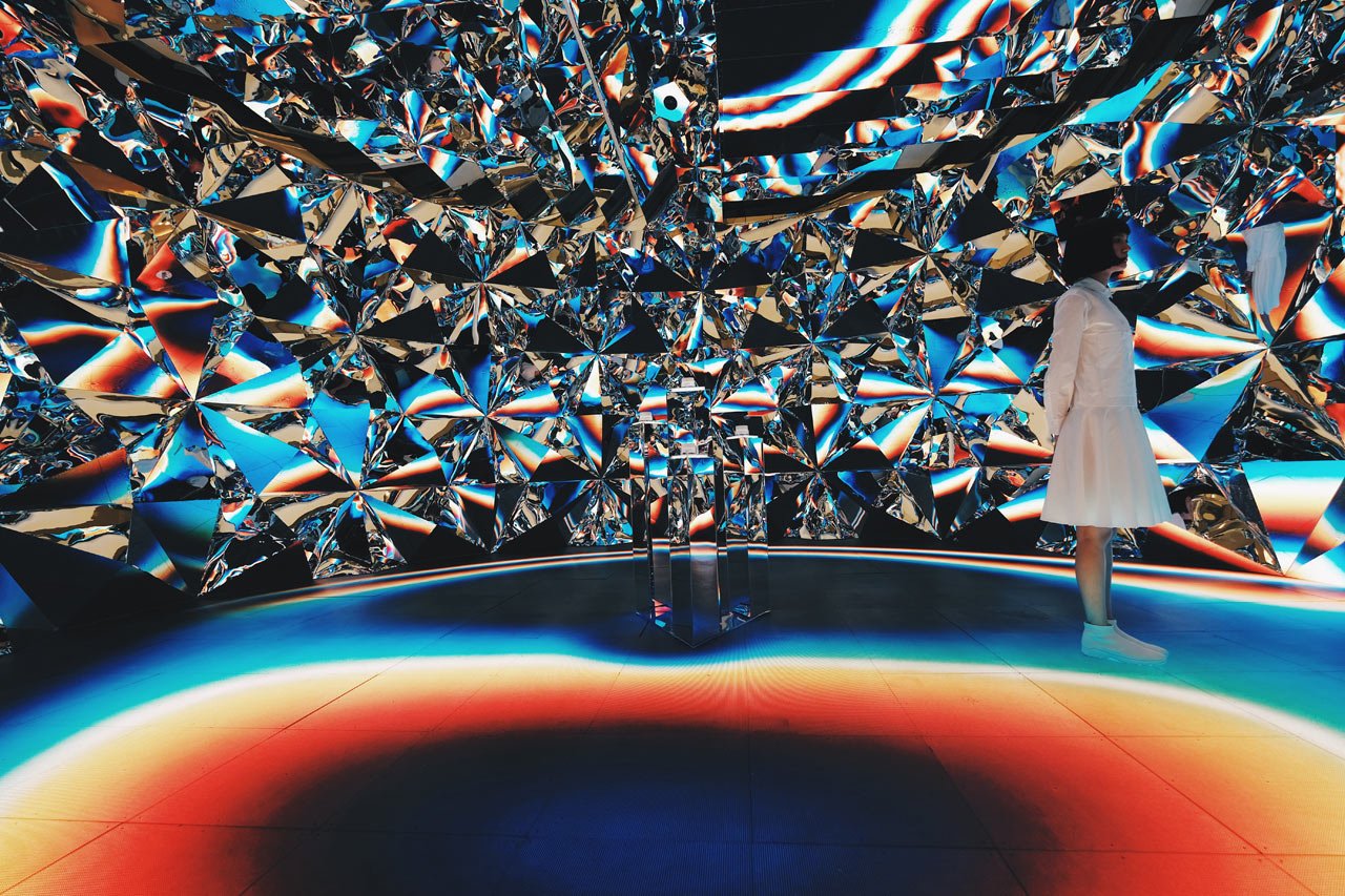 Prismverse mirror installation